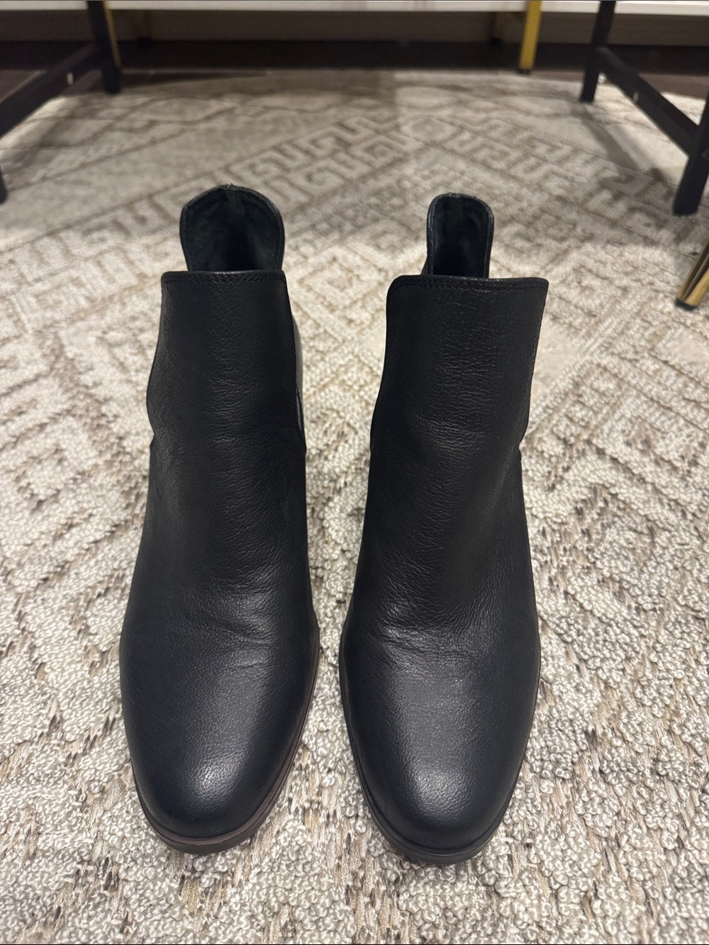 Women's Lucky Brand Black Ankle Boots - Sleek Slip-On Style